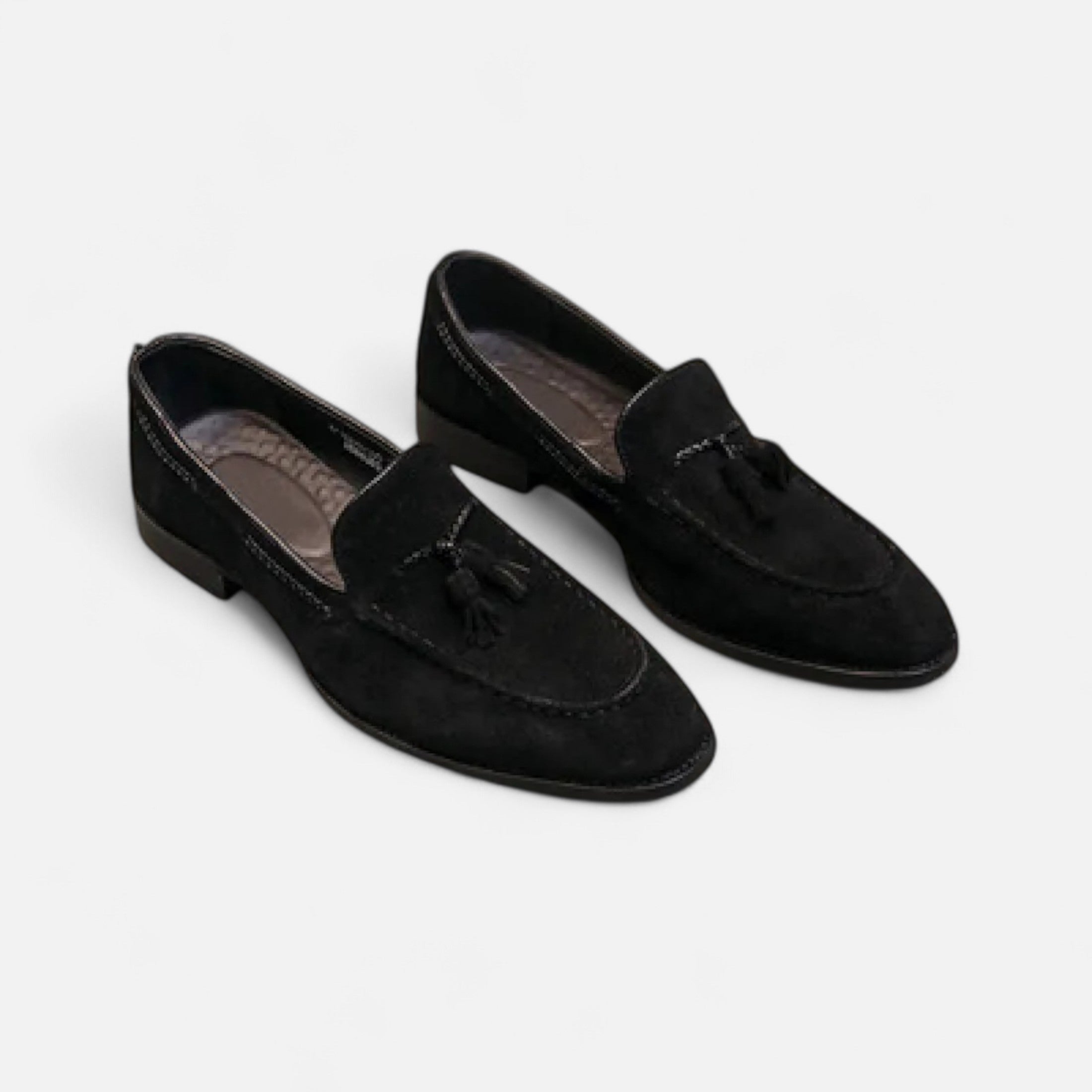Orvelle Club | Men’s Tassel Loafers Suede Heritage