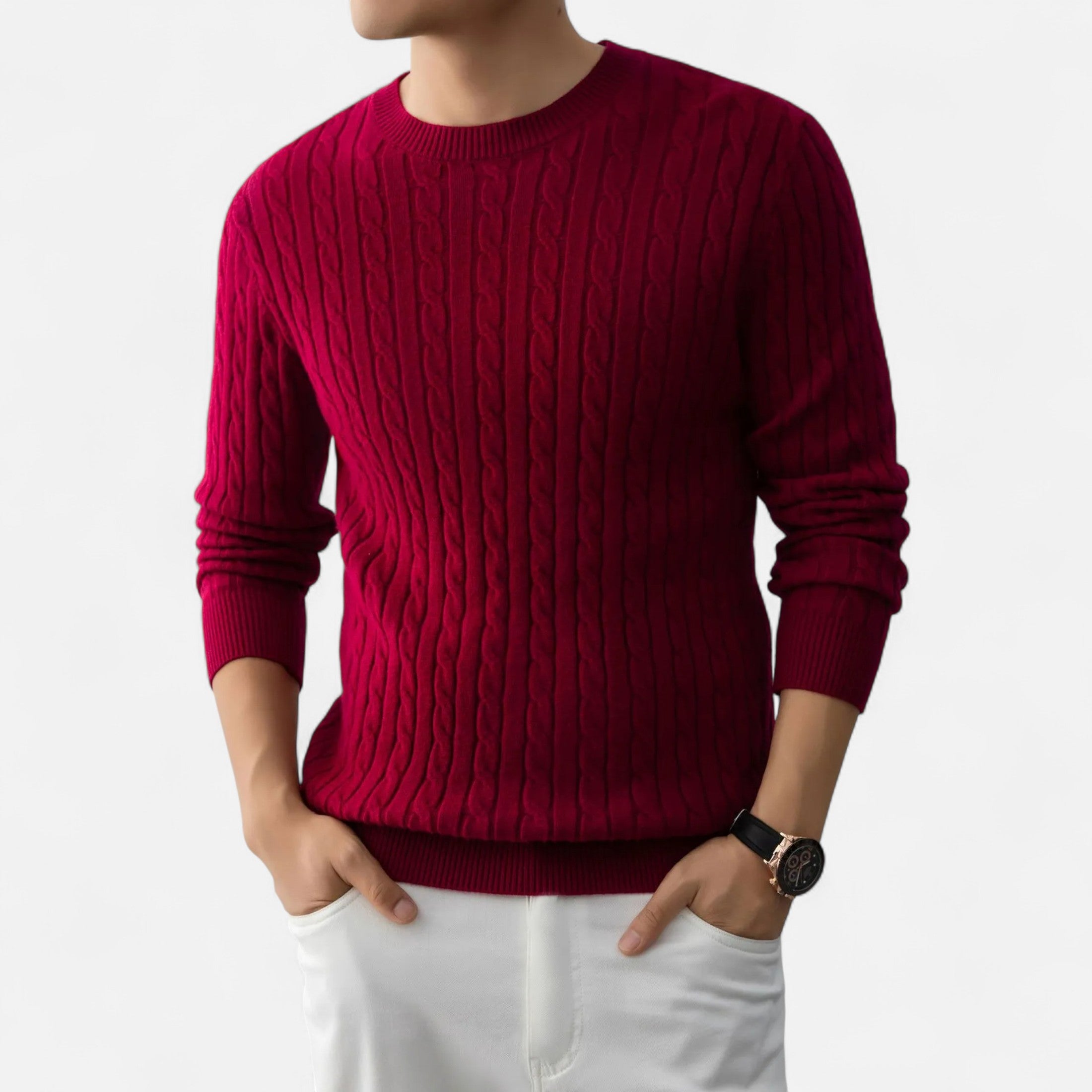 Orvelle Club | Men’s Ribbed Knit Sweater