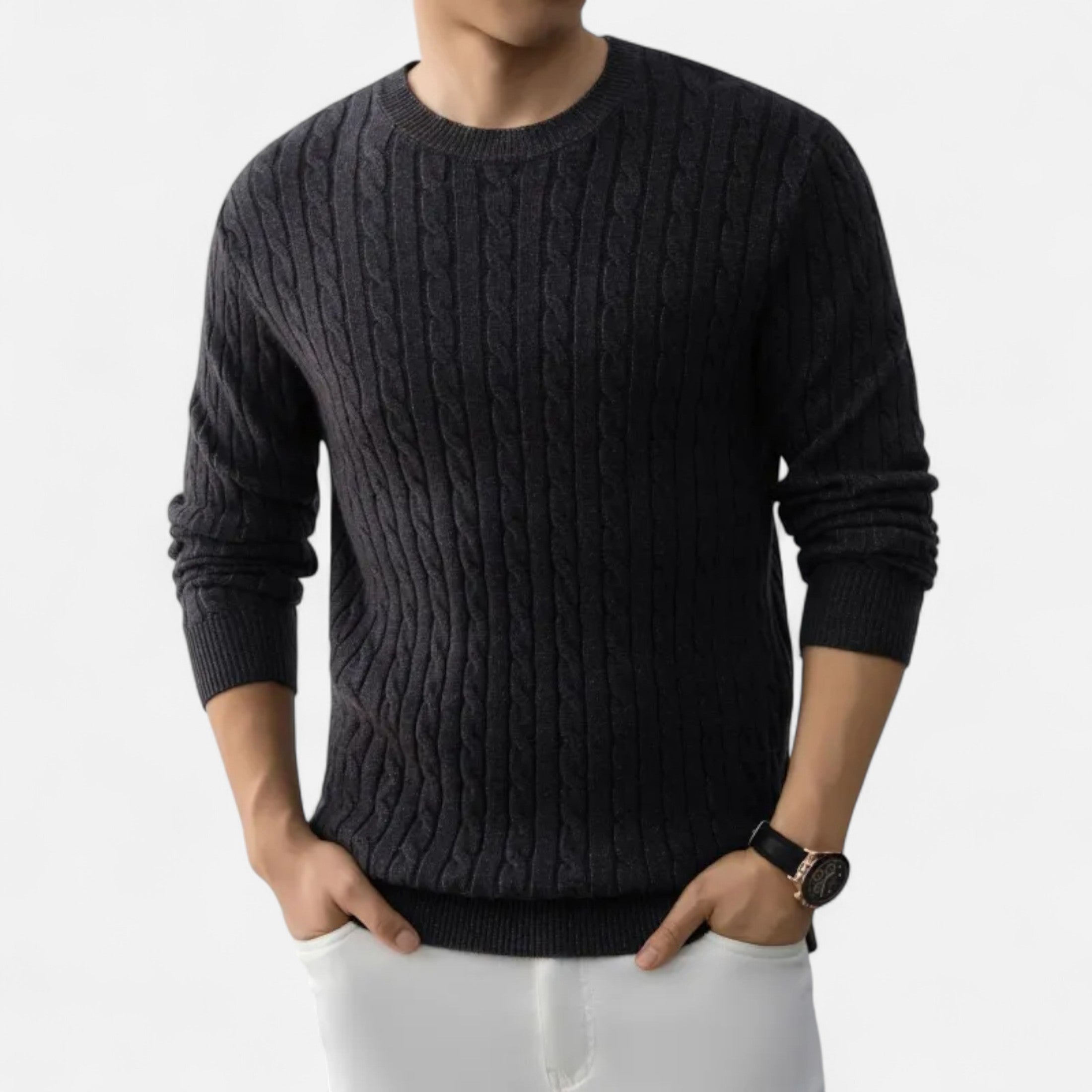 Orvelle Club | Men’s Ribbed Knit Sweater