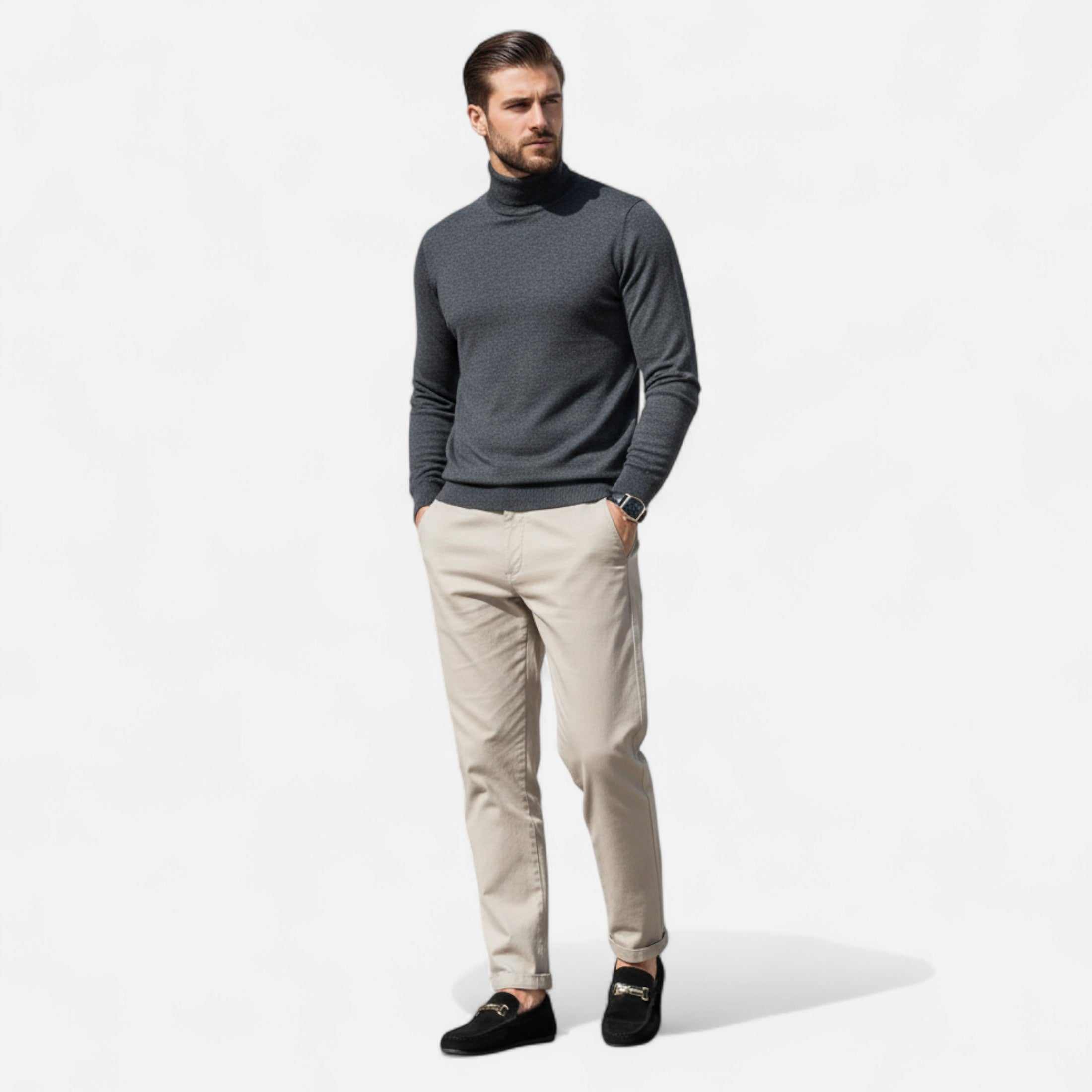 Orvelle Club | Men’s Loafers Elegant Buckle Detail