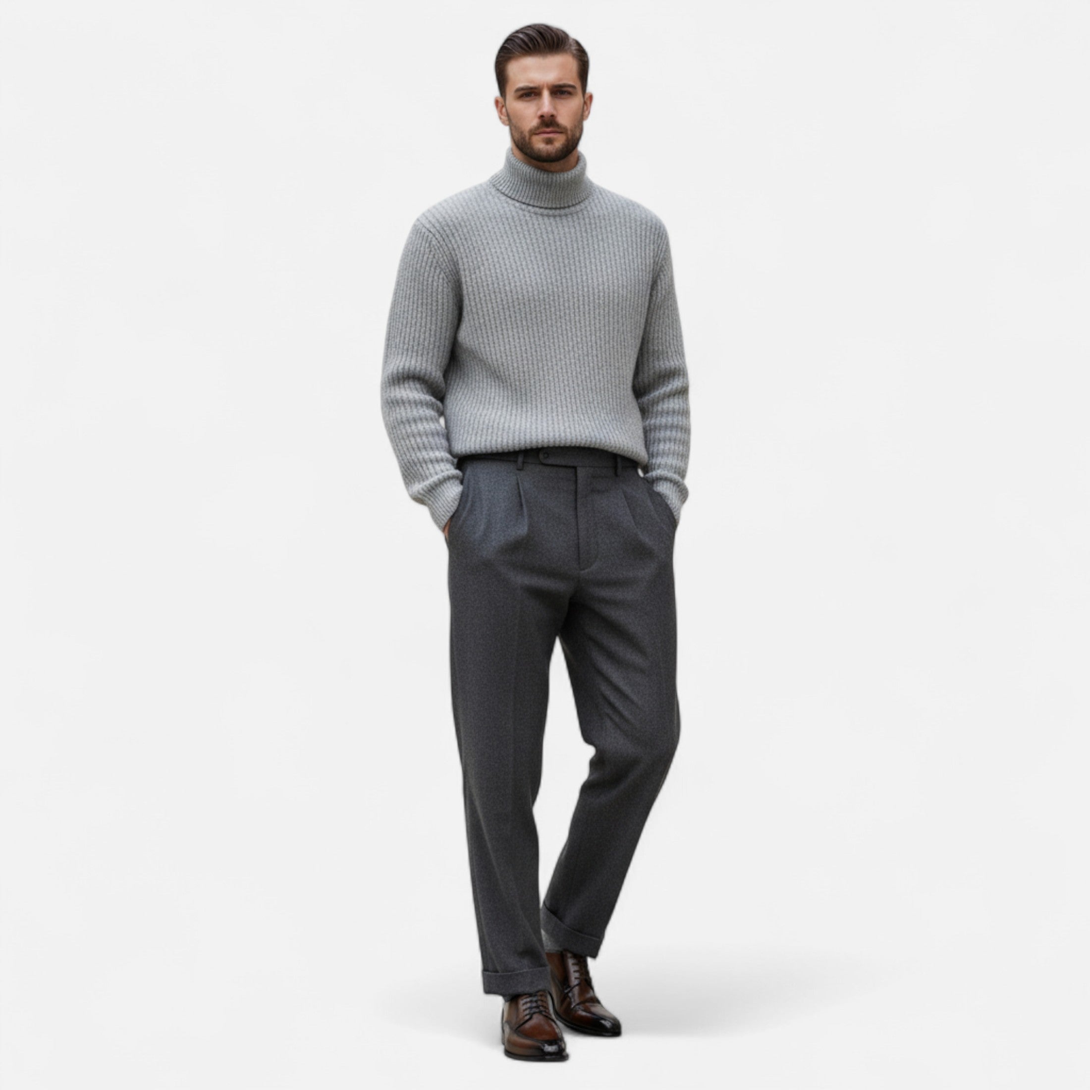 Orvelle Club | Men’s Derby Shoes Square Toe Elegance