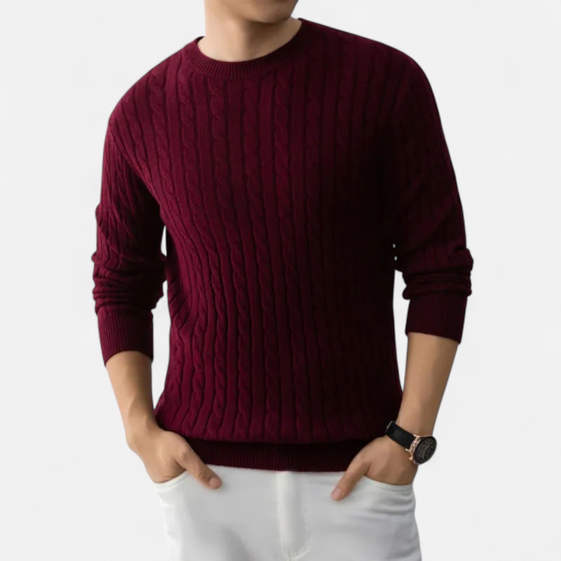 Orvelle Club | Men’s Ribbed Knit Sweater