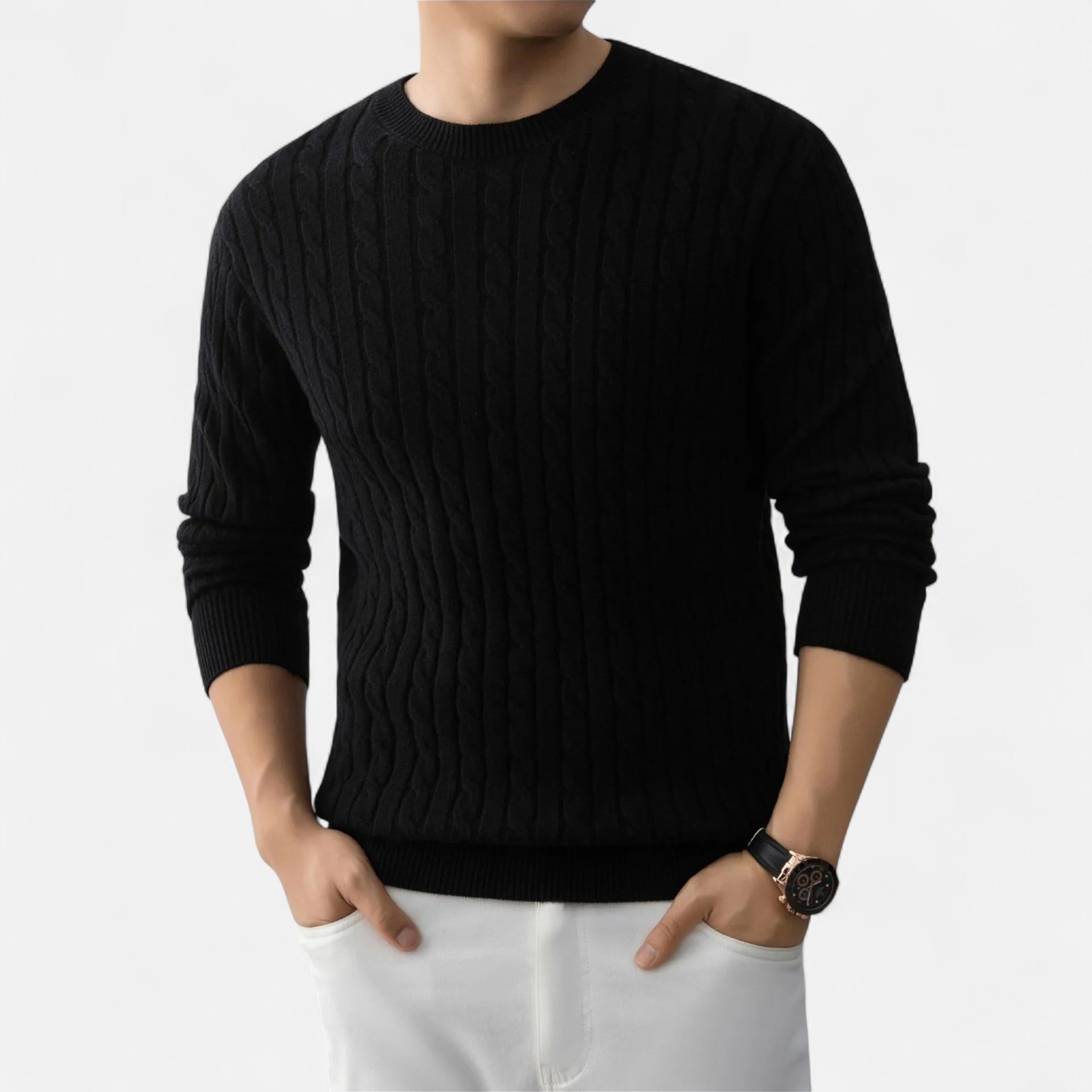 Orvelle Club | Men’s Ribbed Knit Sweater