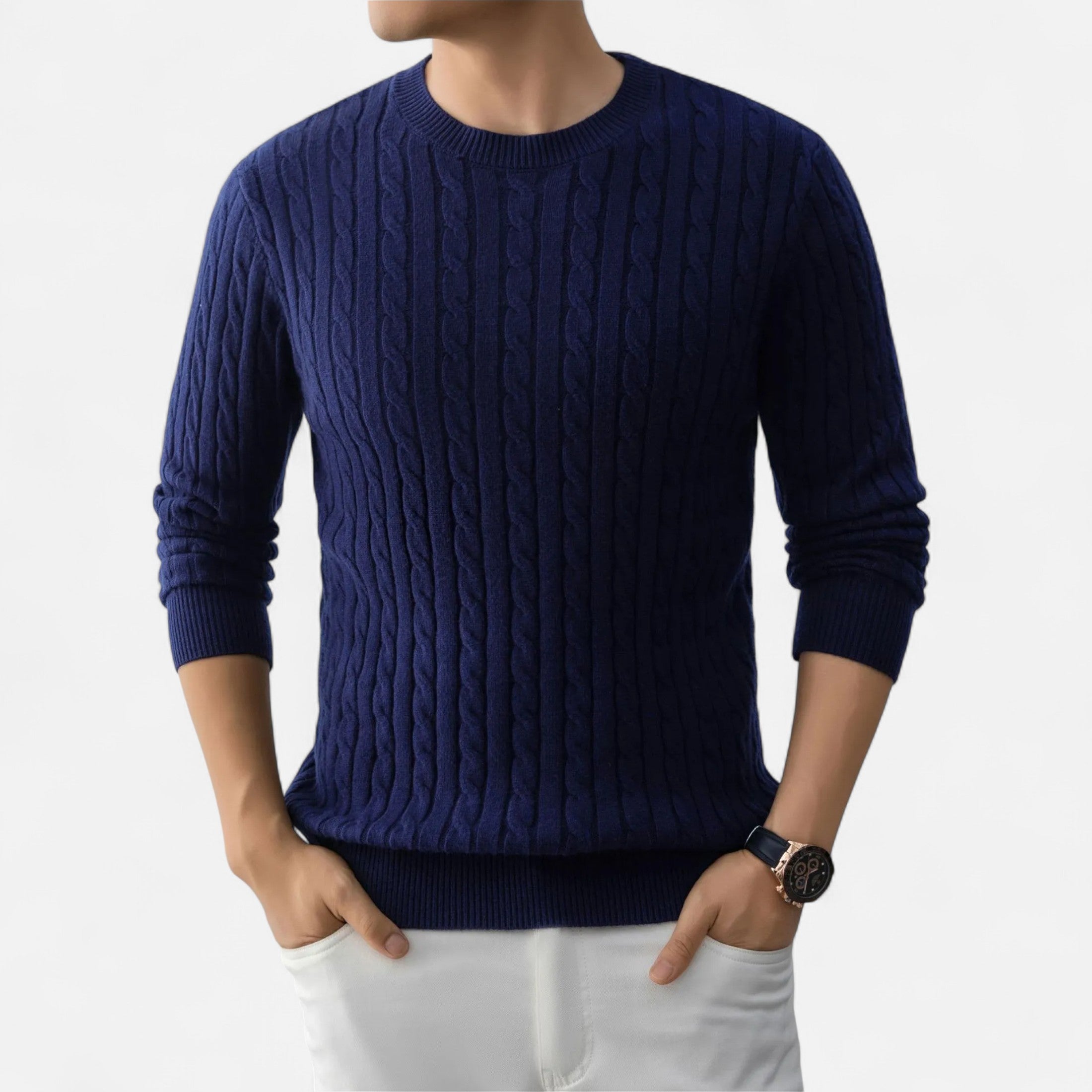 Orvelle Club | Men’s Ribbed Knit Sweater