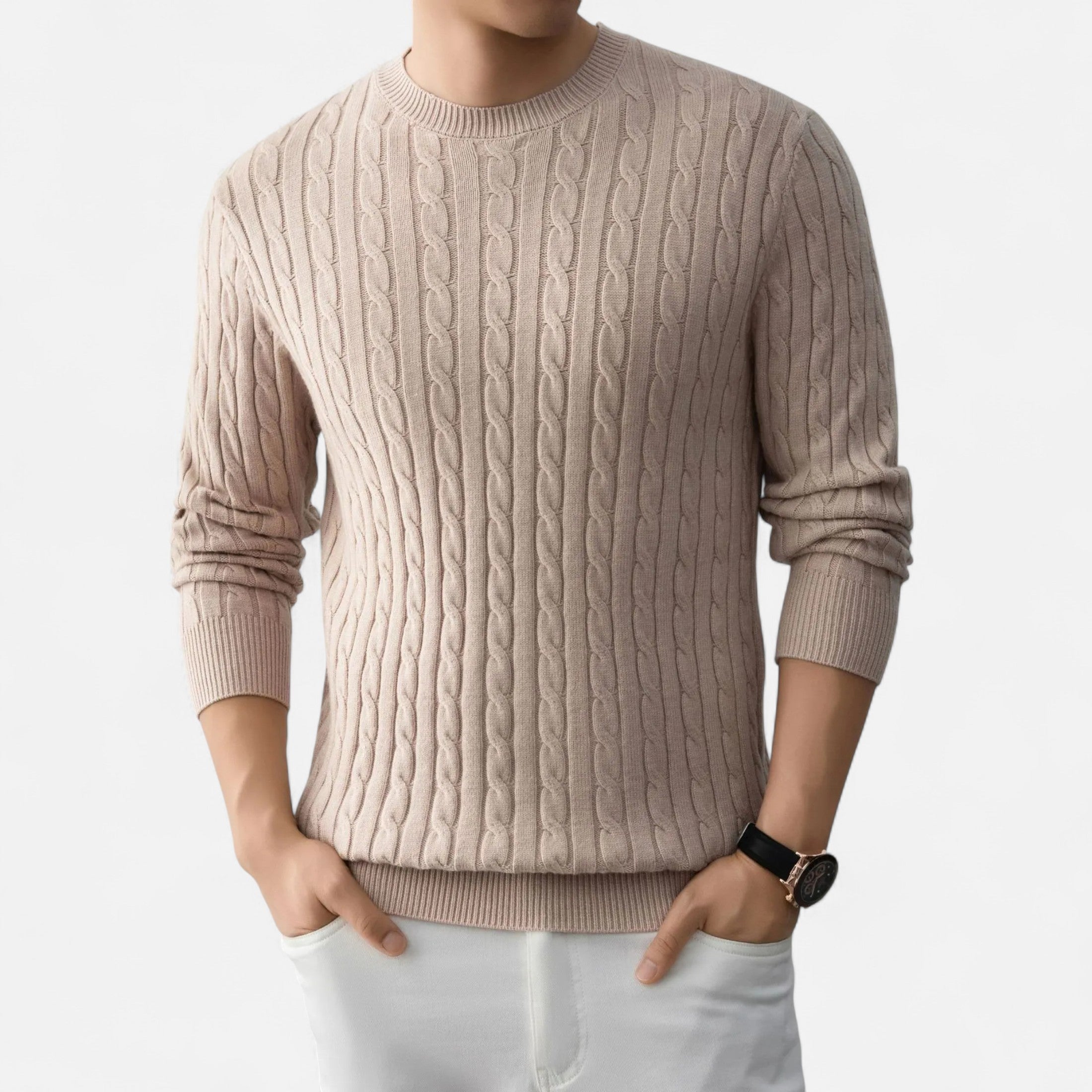 Orvelle Club | Men’s Ribbed Knit Sweater