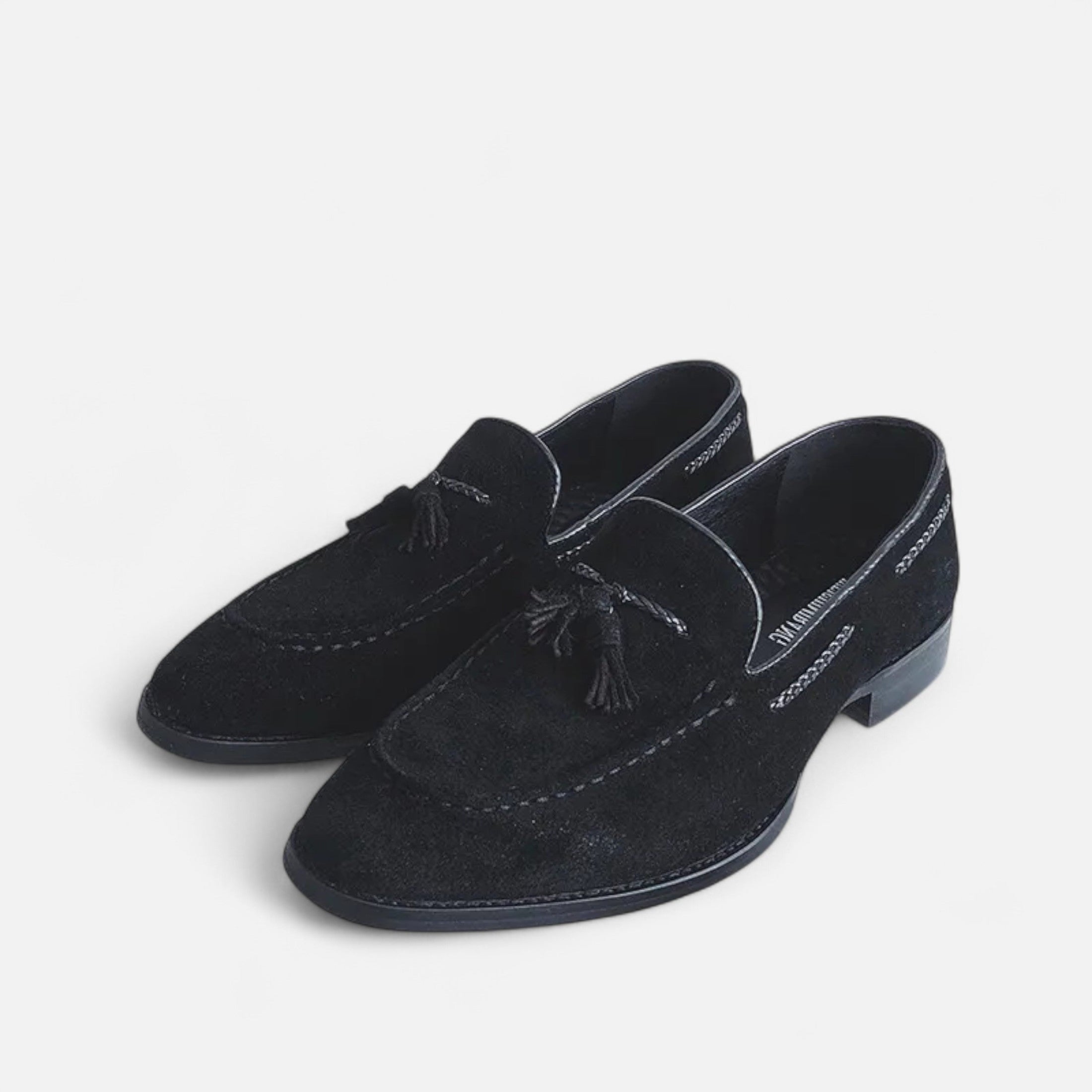 Orvelle Club | Men’s Tassel Loafers Suede Heritage