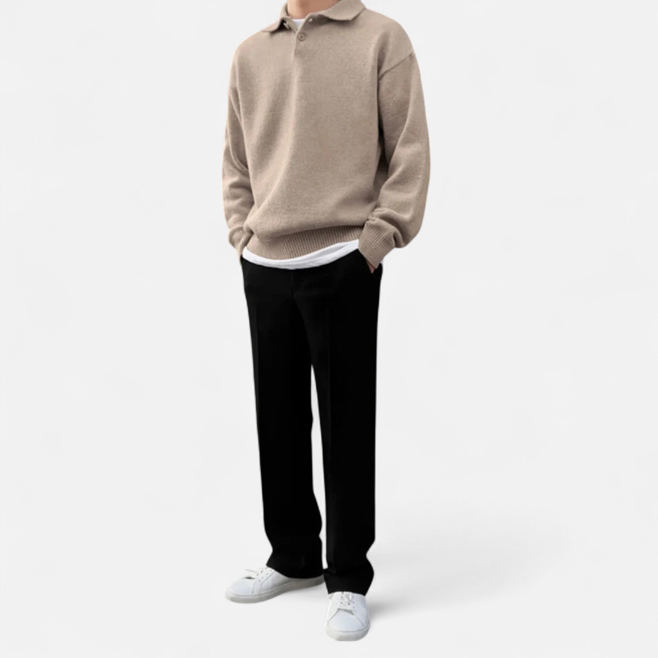Orvelle Club | Men’s Knit Sweater Lapel Heritage