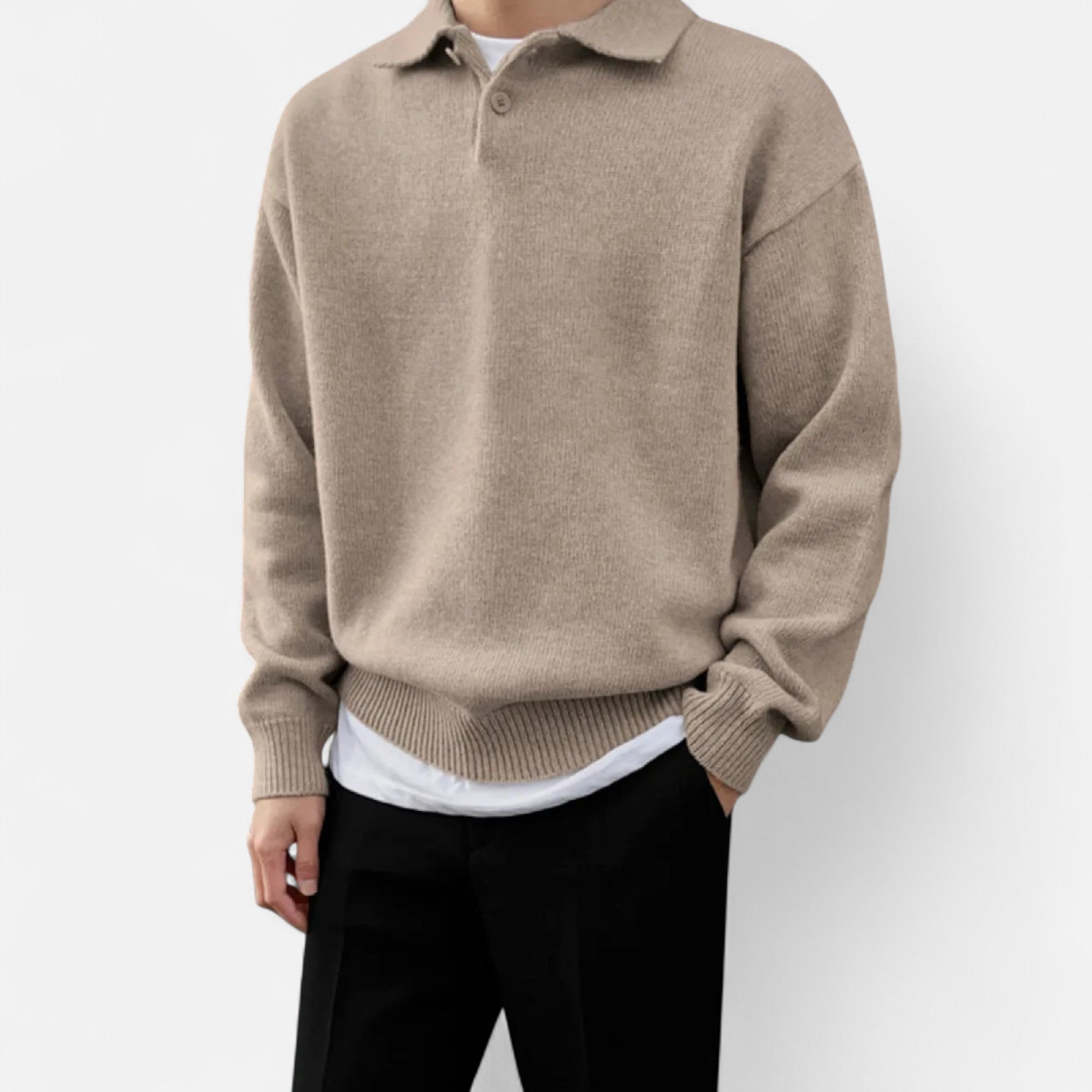 Orvelle Club | Men’s Knit Sweater Lapel Heritage