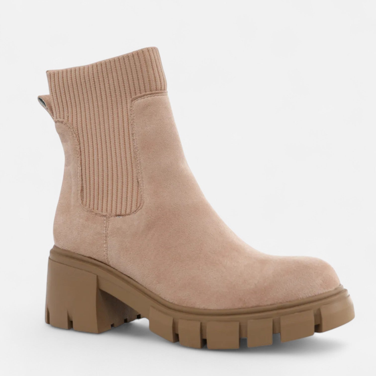 Orvelle Club | Women’s Suede Chelsea Boots Elevated Elegance