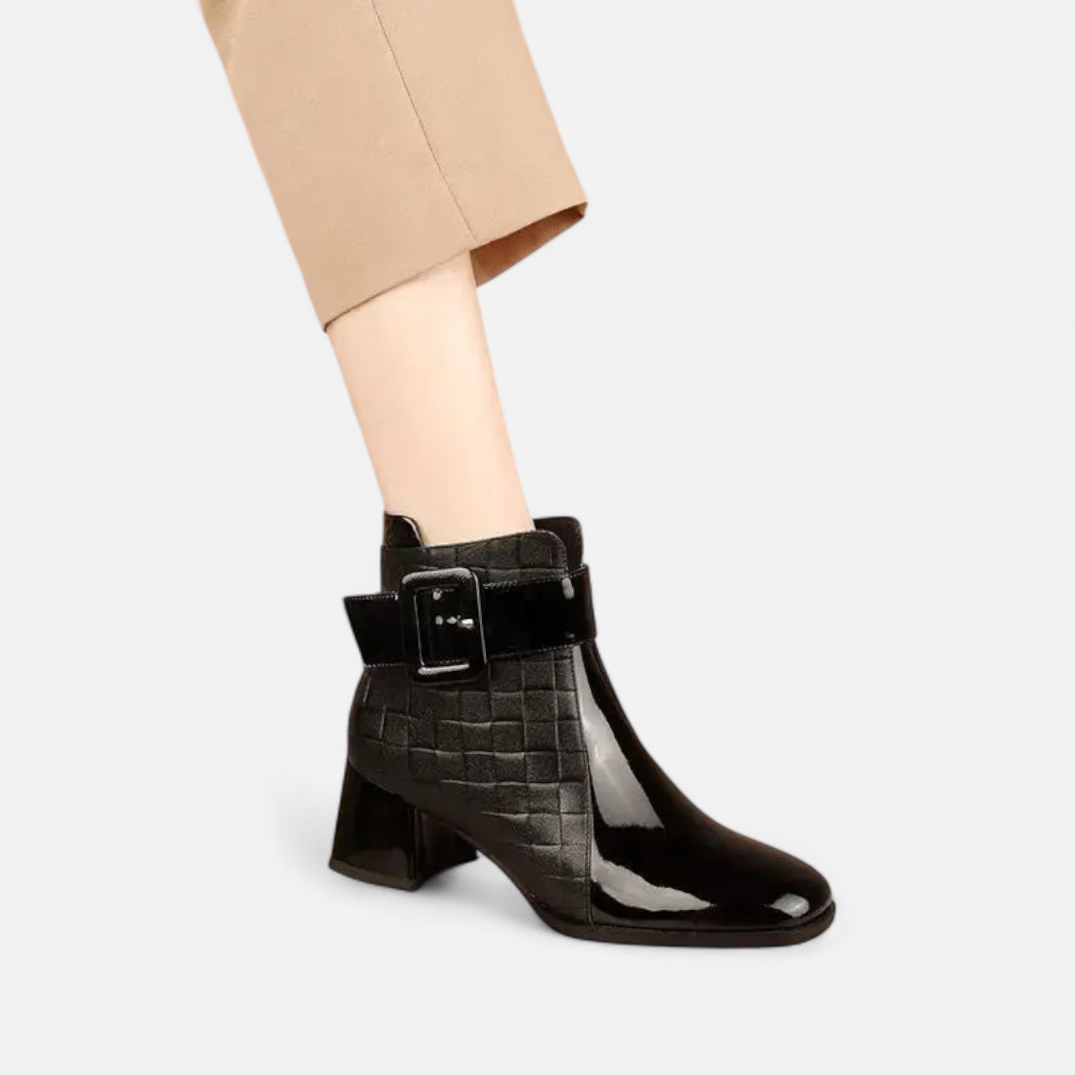 Orvelle Club | Women’s Ankle Boots Buckle Detail