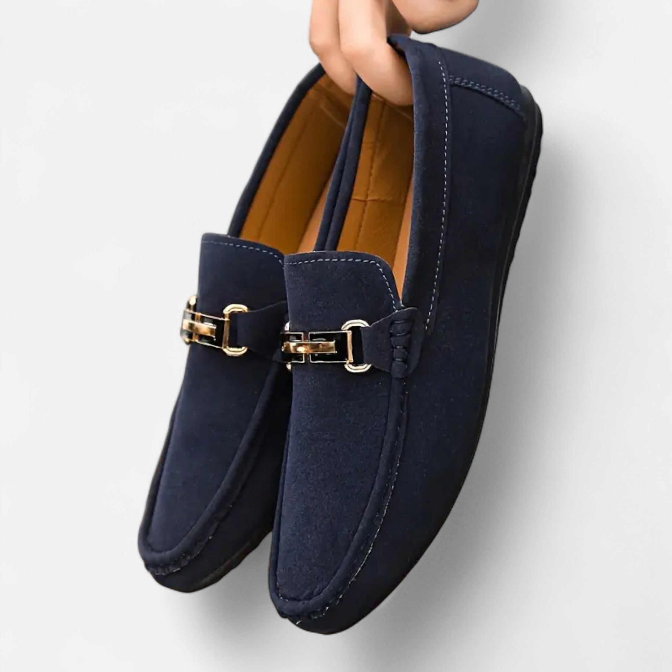 Orvelle Club | Men’s Loafers Elegant Buckle Detail