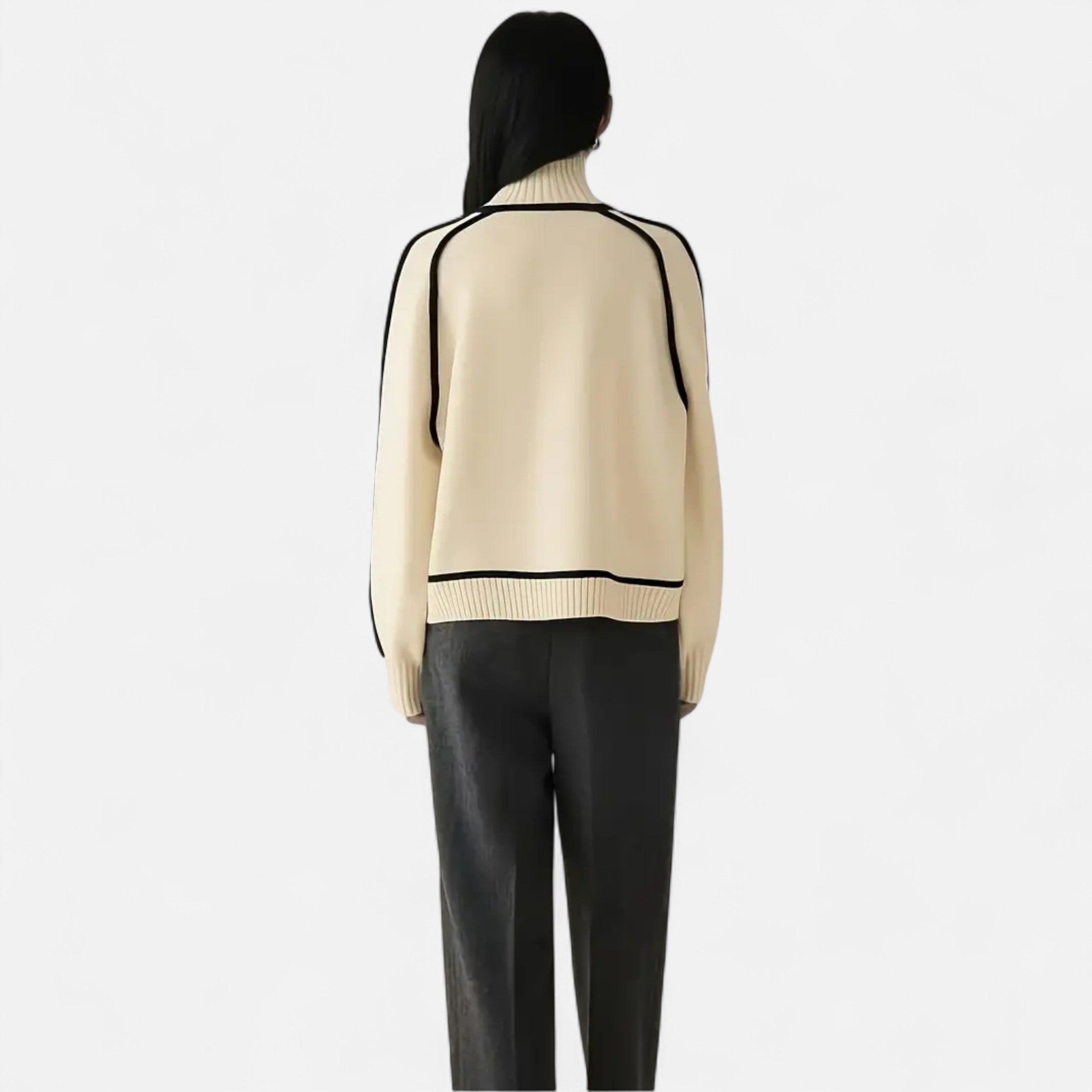 Orvelle Club | Women’s Pullover Knitwear Refined Stripes