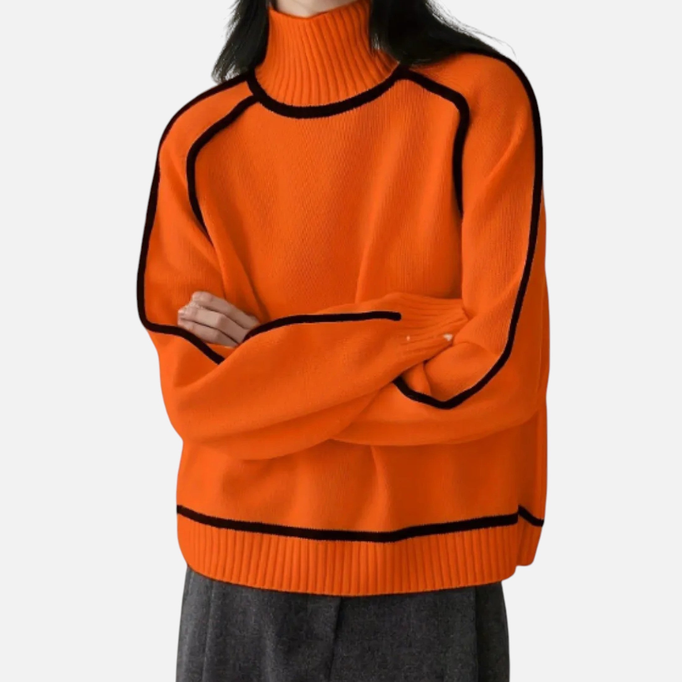 Orvelle Club | Women’s Pullover Knitwear Refined Stripes