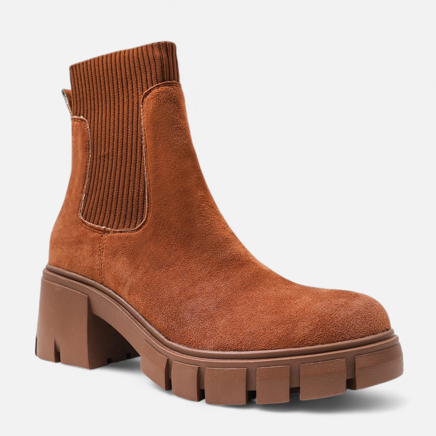 Orvelle Club | Women’s Suede Chelsea Boots Elevated Elegance