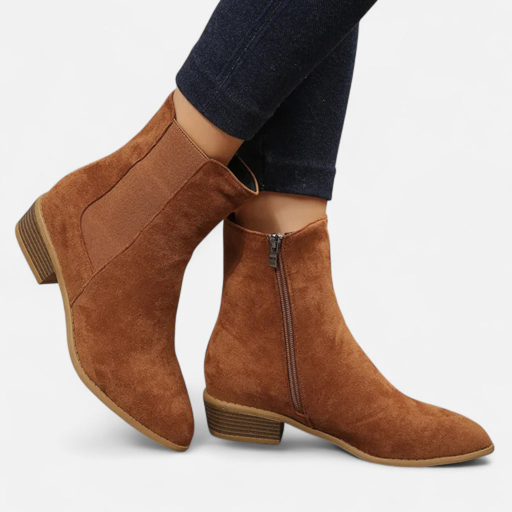 Orvelle Club | Women’s Suede Ankle Boots
