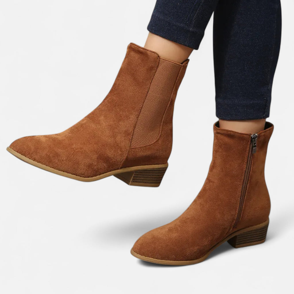 Orvelle Club | Women’s Suede Ankle Boots