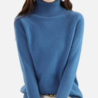 Orvelle Club | Women’s Turtleneck Sweater Raglan Sleeve