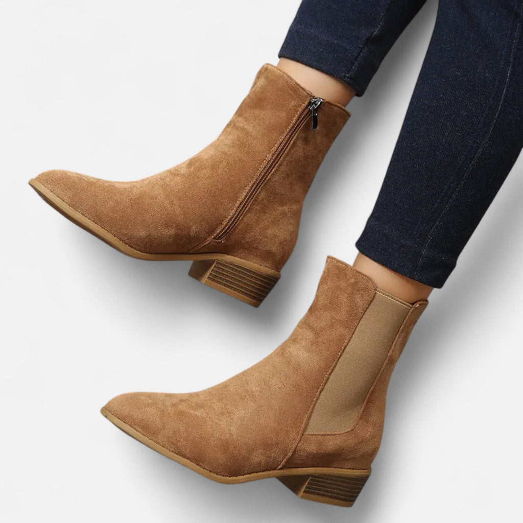 Orvelle Club | Women’s Suede Ankle Boots
