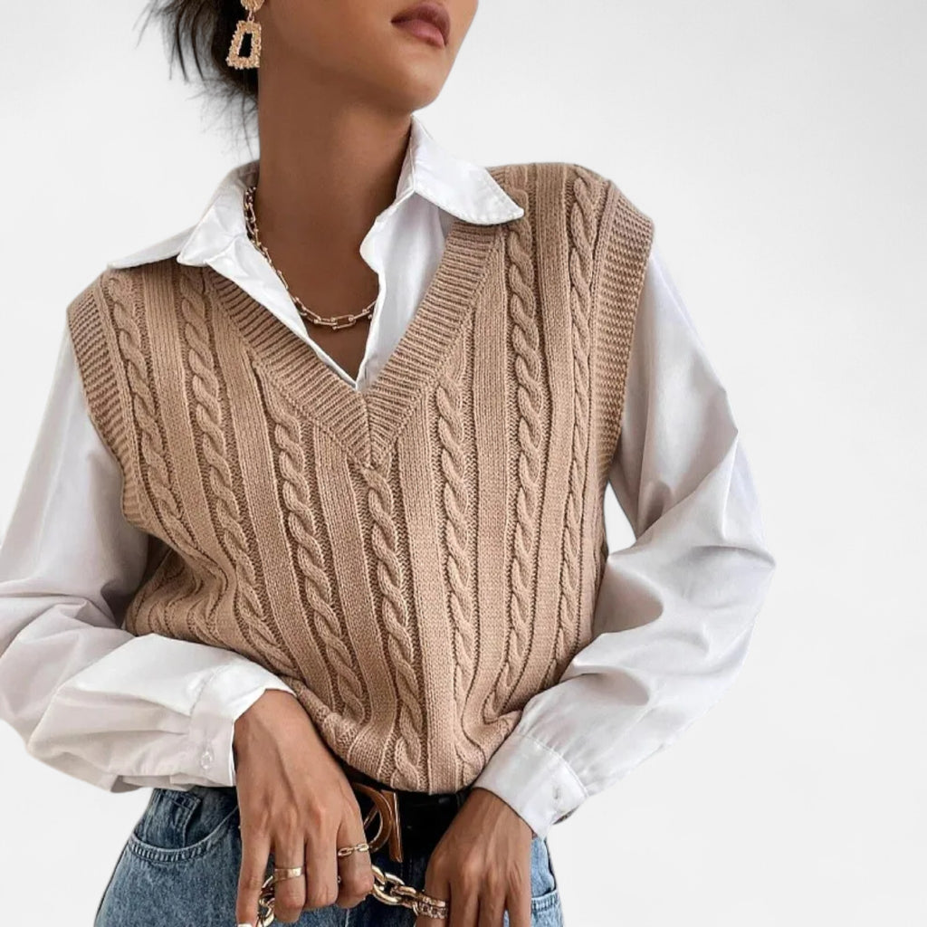 Orvelle Club | Women’s Knitted Sweater Vest