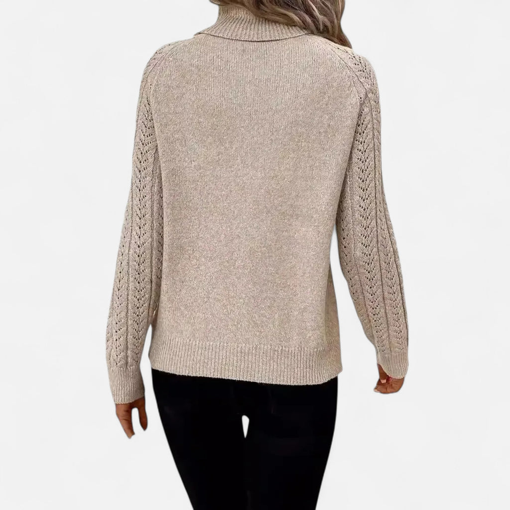 Orvelle Club | Women’s Turtleneck Sweater Refined Classic