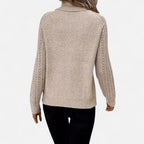 Orvelle Club | Women’s Turtleneck Sweater Refined Classic