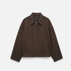 Orvelle Club | Women’s Woolen Lapel Zipper Jacket