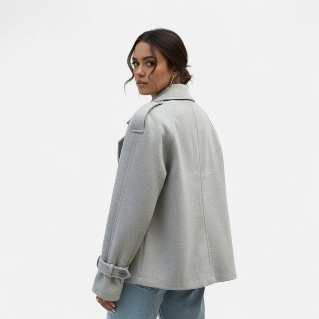 Orvelle Club | Women’s Double-Breasted Tweed Coat