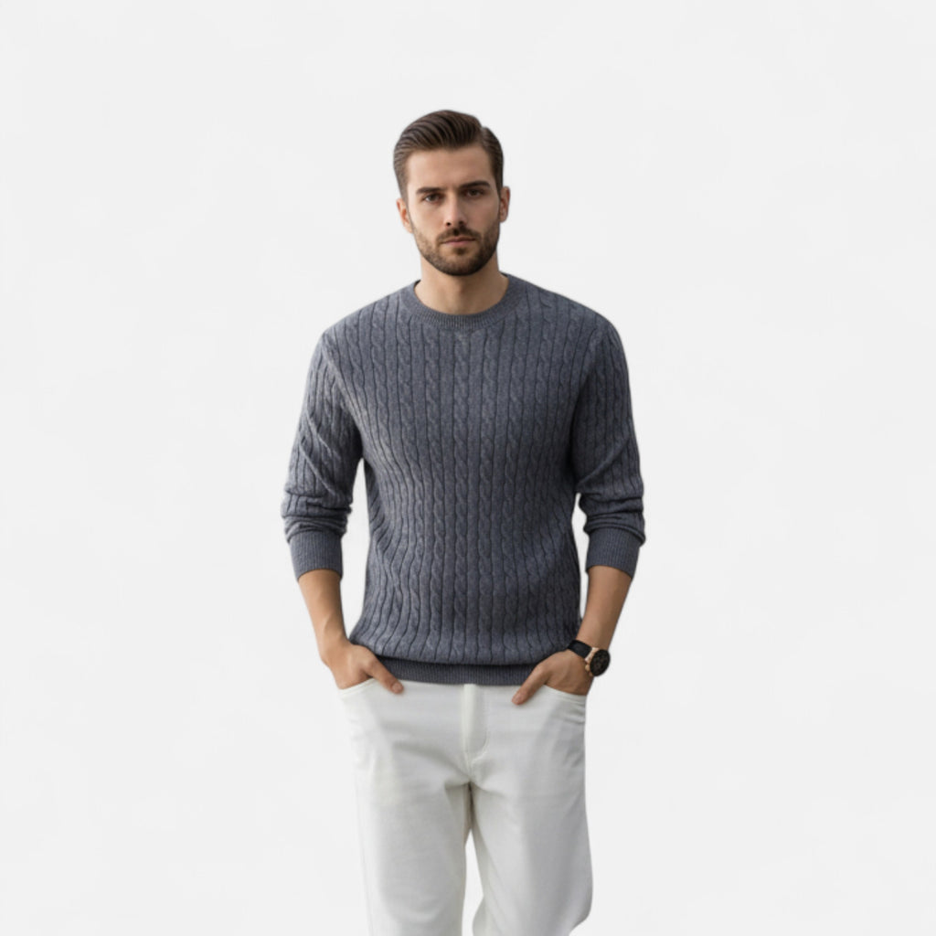 Orvelle Club | Men’s Ribbed Knit Sweater