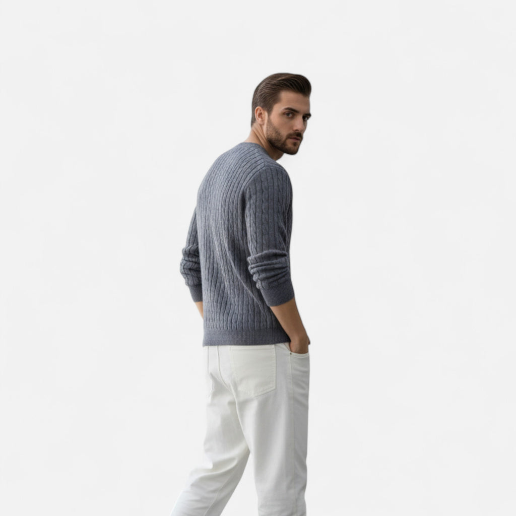 Orvelle Club | Men’s Ribbed Knit Sweater