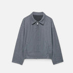 Orvelle Club | Women’s Woolen Lapel Zipper Jacket