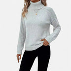 Orvelle Club | Women’s Turtleneck Sweater Refined Classic