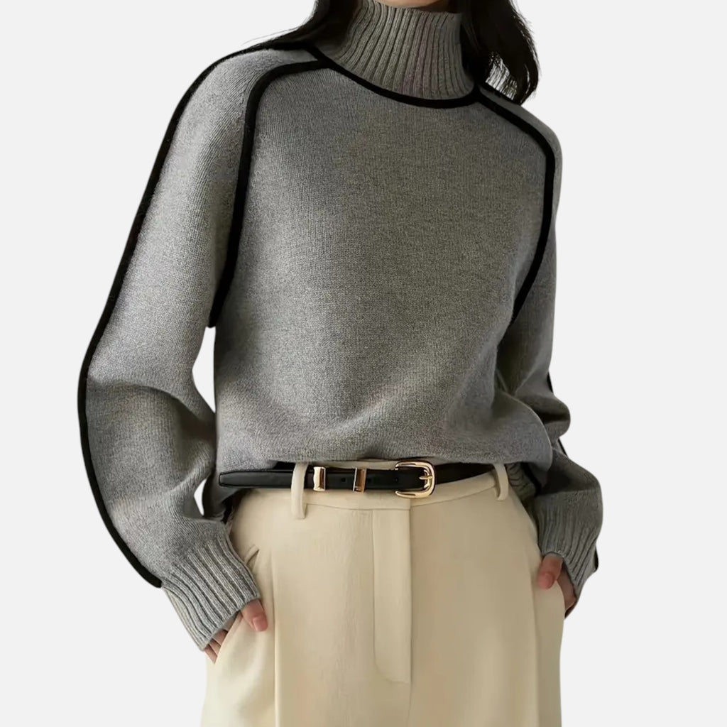 Orvelle Club | Women’s Pullover Knitwear Refined Stripes