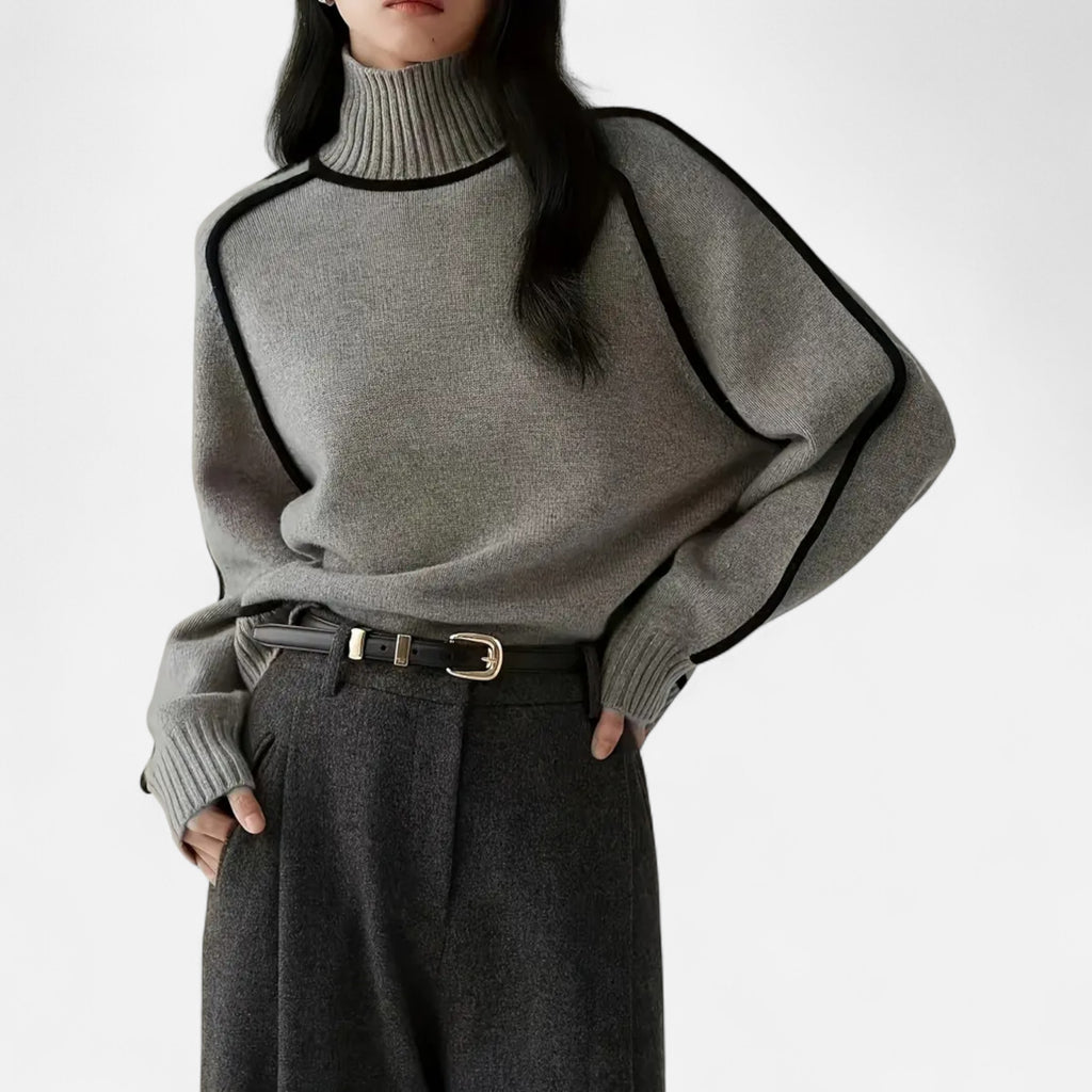 Orvelle Club | Women’s Pullover Knitwear Refined Stripes