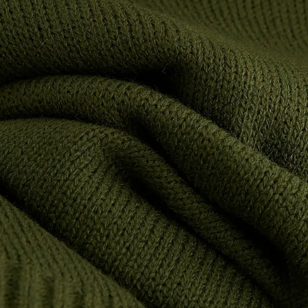 Orvelle Club | Women’s Knit Turtleneck Sweater Solid Colour Style