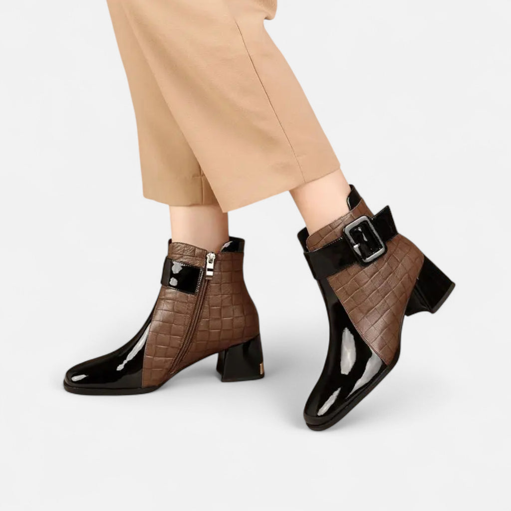 Orvelle Club | Women’s Ankle Boots Buckle Detail
