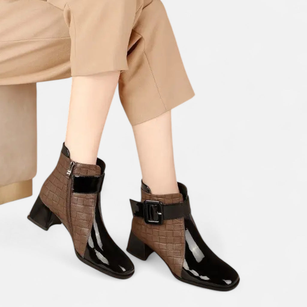 Orvelle Club | Women’s Ankle Boots Buckle Detail