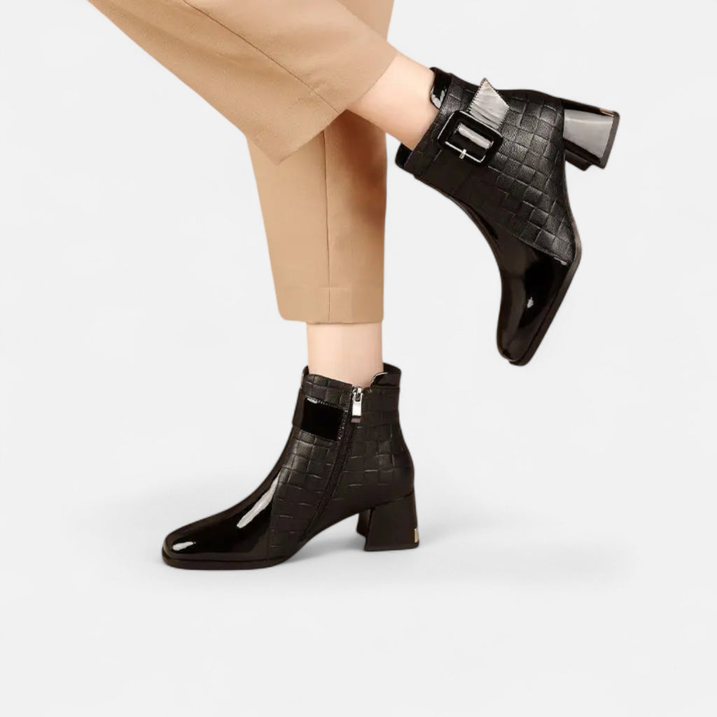 Orvelle Club | Women’s Ankle Boots Buckle Detail