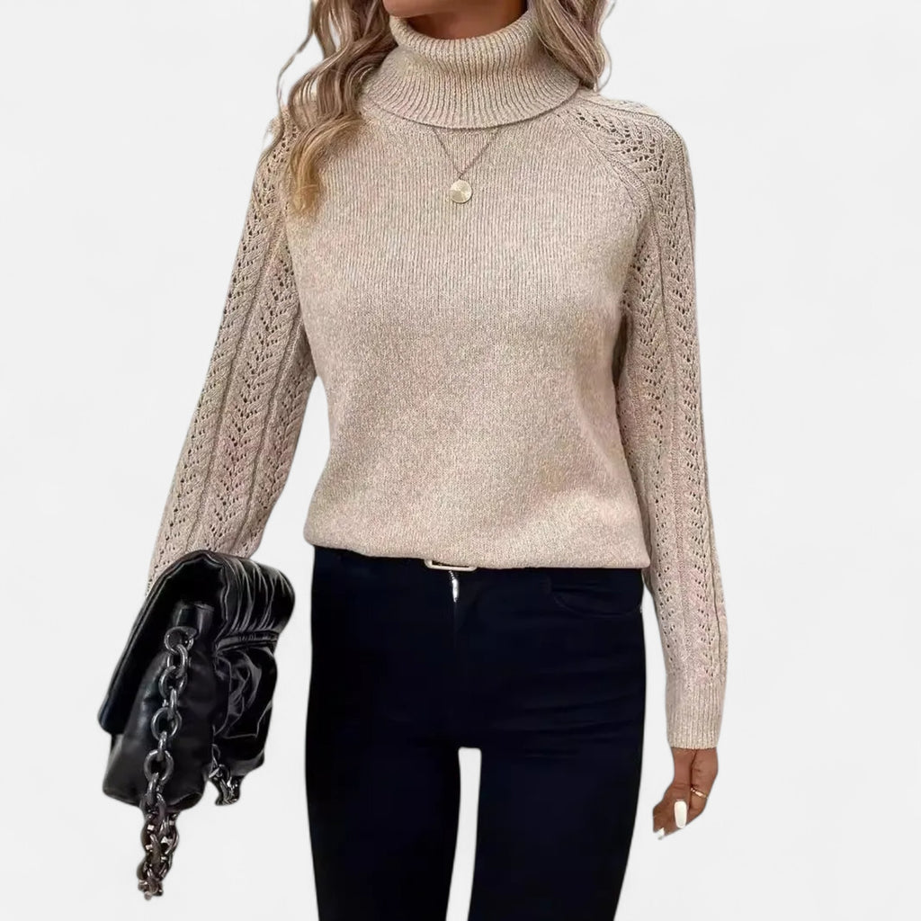 Orvelle Club | Women’s Turtleneck Sweater Refined Classic