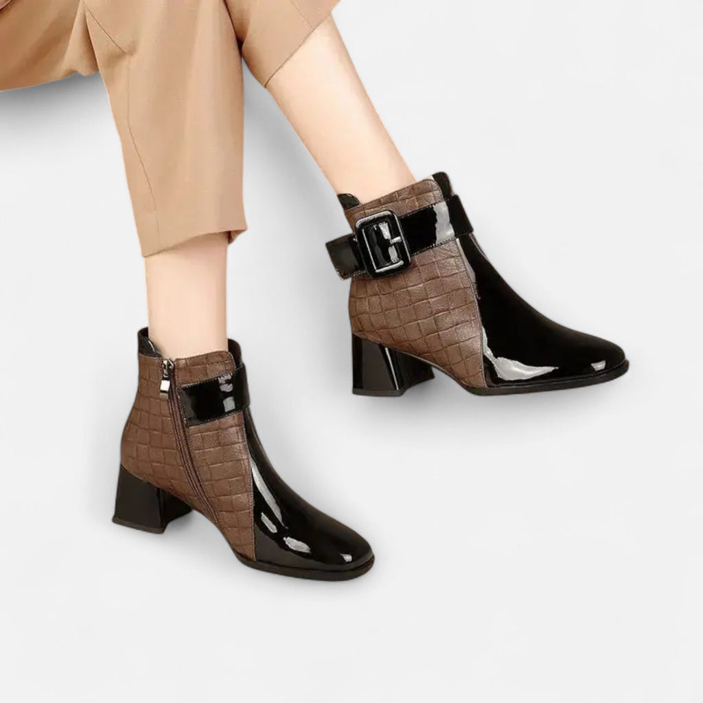 Orvelle Club | Women’s Ankle Boots Buckle Detail