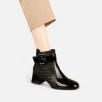 Orvelle Club | Women’s Ankle Boots Buckle Detail