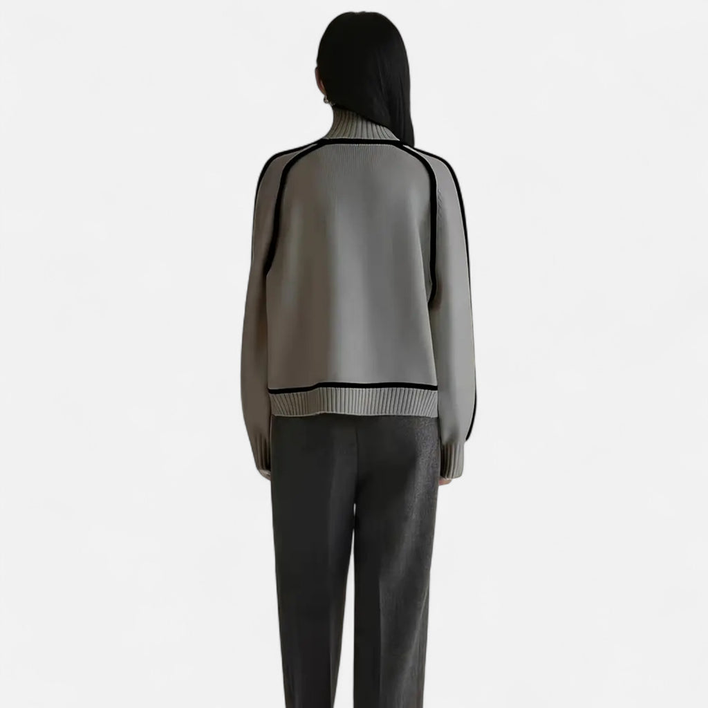 Orvelle Club | Women’s Pullover Knitwear Refined Stripes