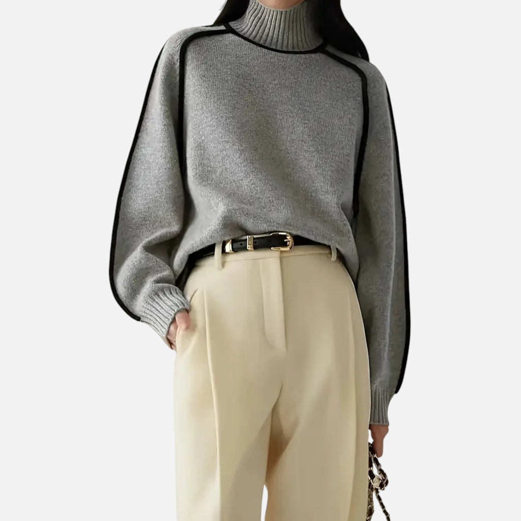 Orvelle Club | Women’s Pullover Knitwear Refined Stripes