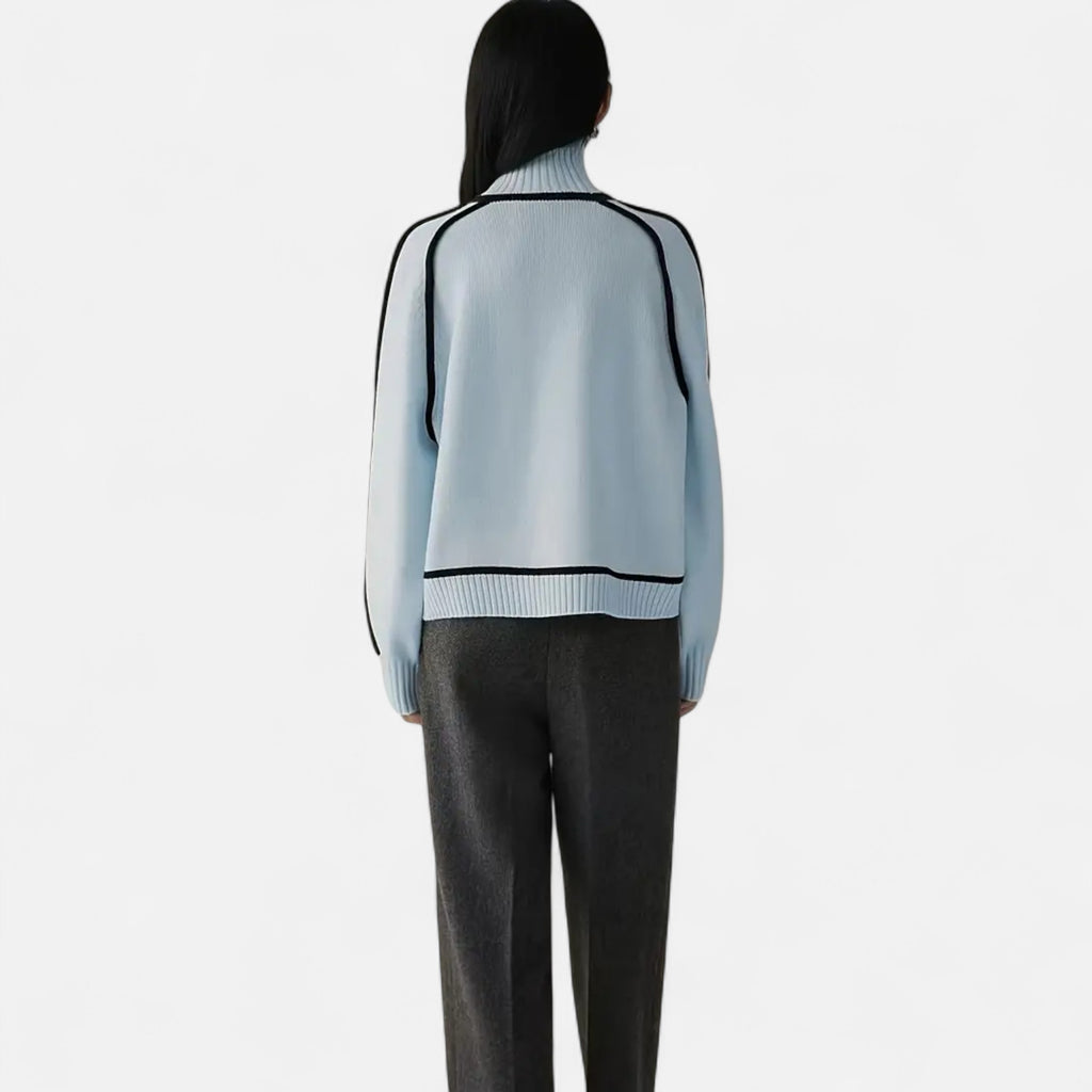 Orvelle Club | Women’s Pullover Knitwear Refined Stripes