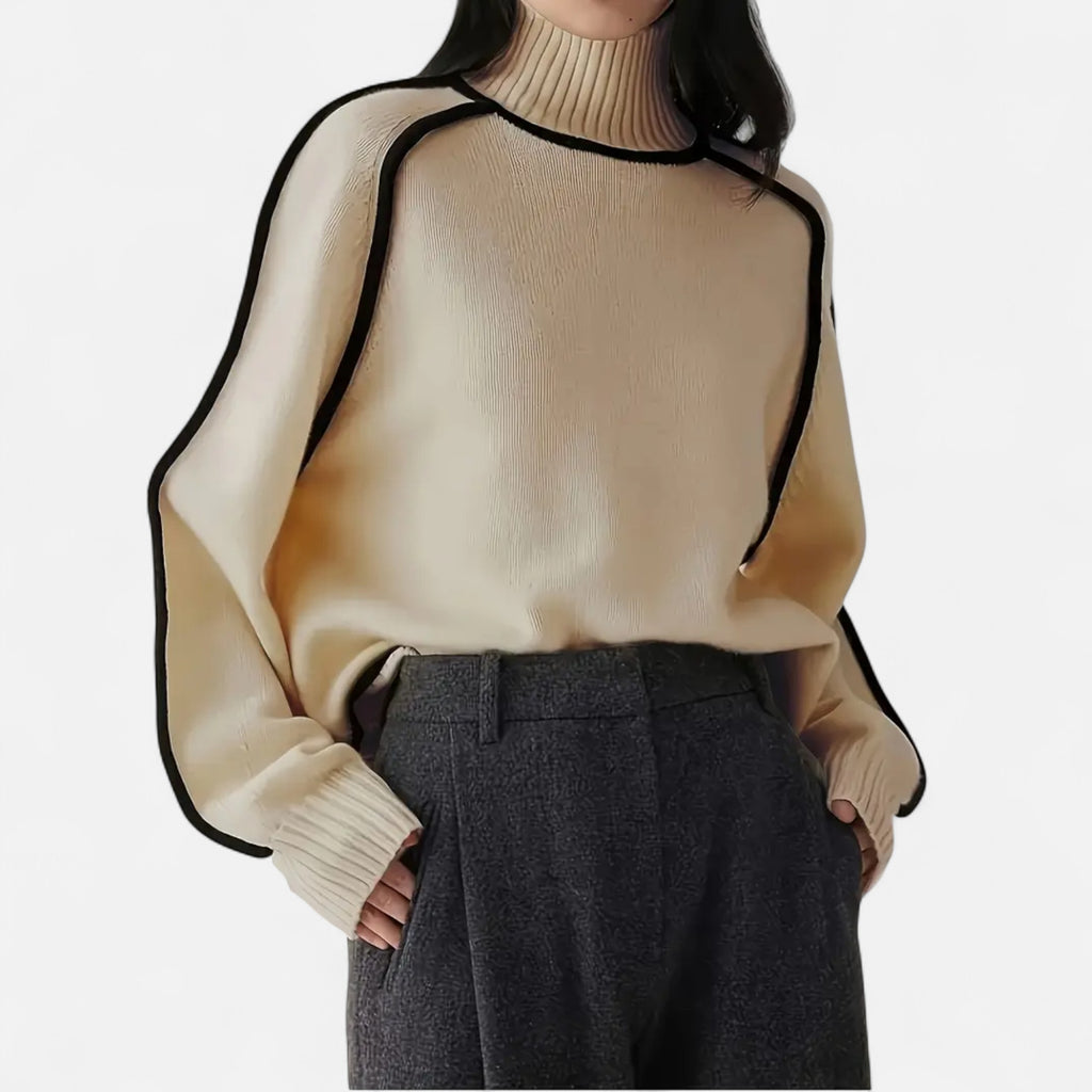 Orvelle Club | Women’s Pullover Knitwear Refined Stripes