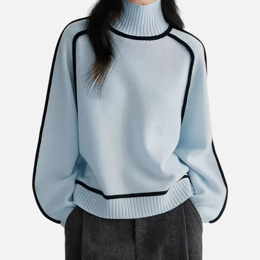 Orvelle Club | Women’s Pullover Knitwear Refined Stripes