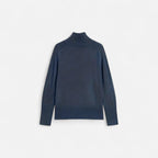 Orvelle Club | Women’s Knit Turtleneck Sweater Solid Colour Style