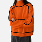 Orvelle Club | Women’s Pullover Knitwear Refined Stripes