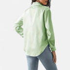 Orvelle Club | Women’s Satin Blouse Glossy Elegance