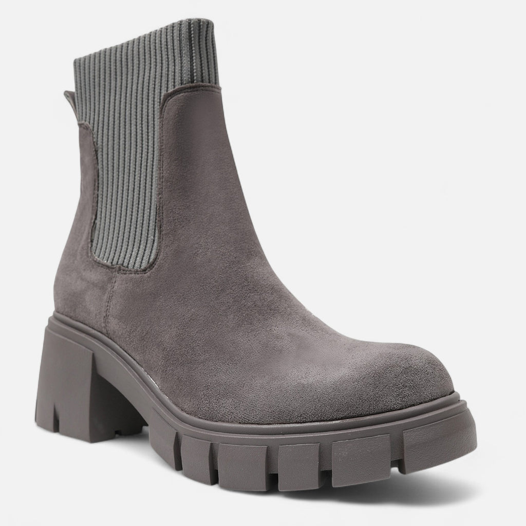 Orvelle Club | Women’s Suede Chelsea Boots Elevated Elegance
