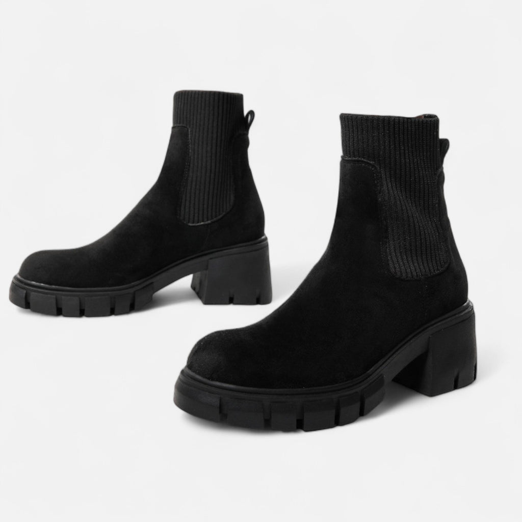 Orvelle Club | Women’s Suede Chelsea Boots Elevated Elegance